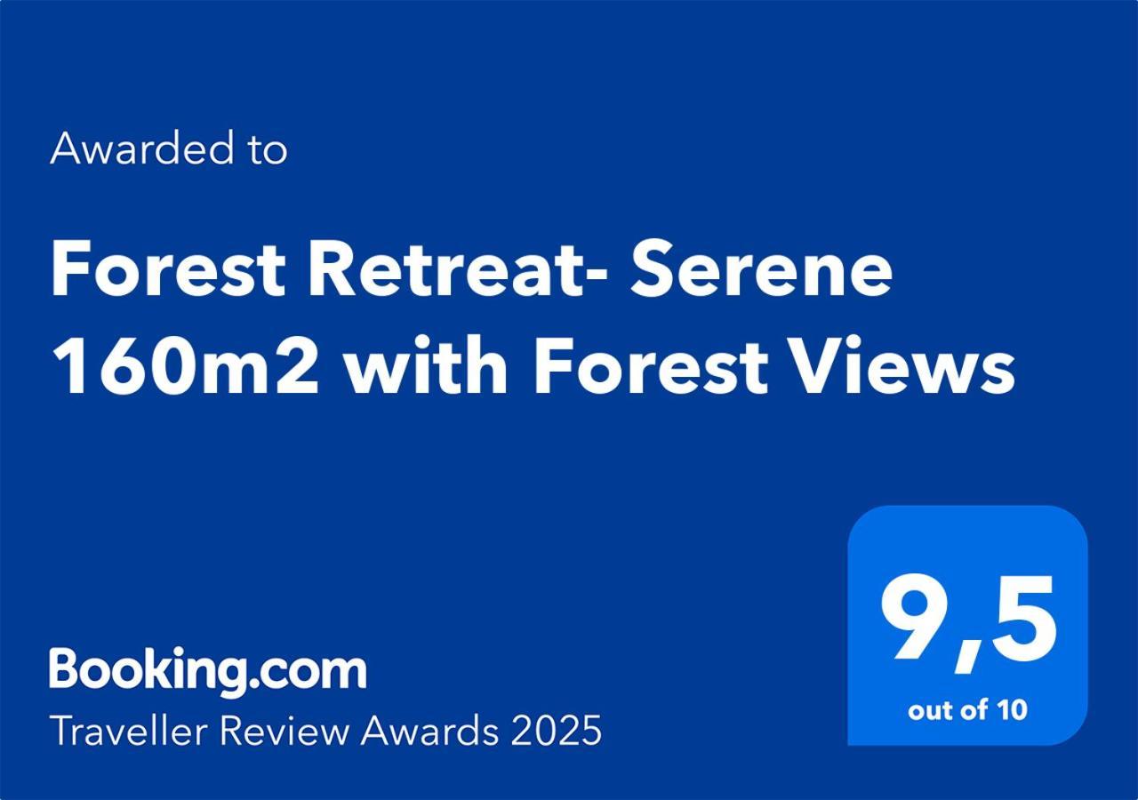 Forest Retreat- Serene 160M2 With Forest Views Wermelskirchen Exterior foto